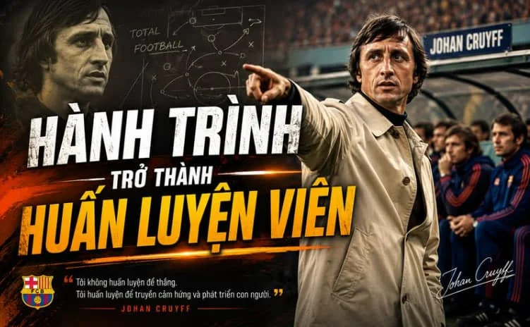 Huấn Luyện Viên Johan Cruyff Và Di Sản Bóng Đá Tấn Công