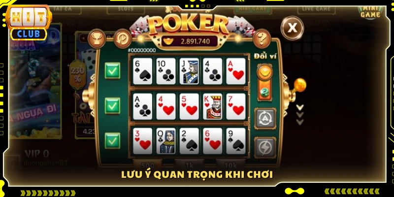 Luật Chơi Và Các Liên Kết Trả Thưởng Trong Bài Mini Poker