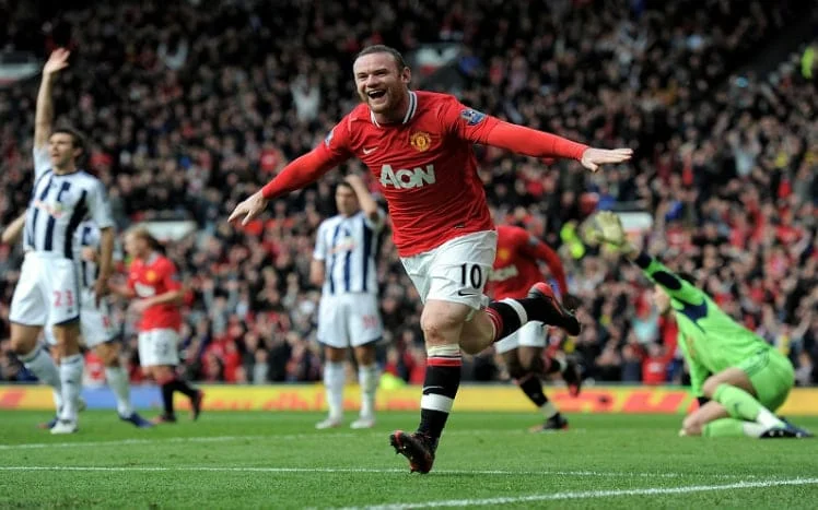 Rooney trong giai đoạn đỉnh cao cùng Manchester United với nhiều danh hiệu lớn